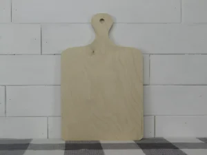 Decorative cutting board for painting and decorating.