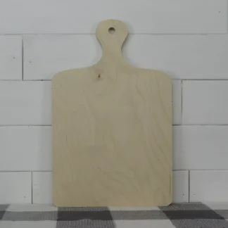 Decorative cutting board for painting and decorating.